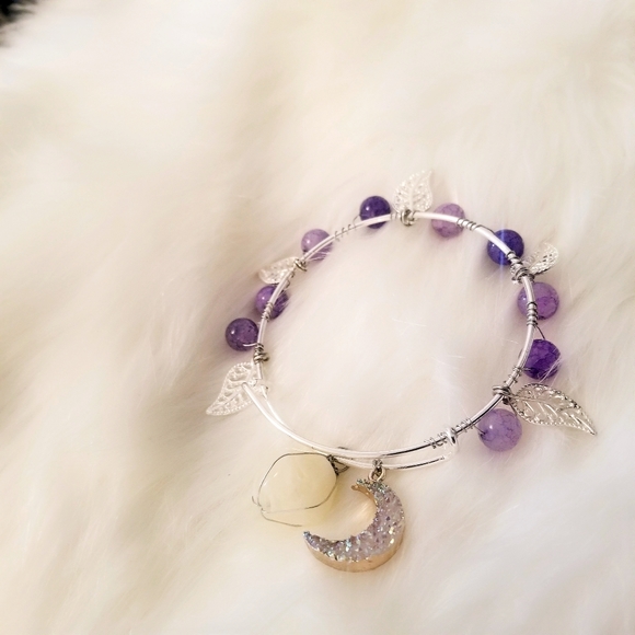 TEESAN Japanese Expandable Bracelet/Bangle - MOON & SUN - Picture 4 of 4